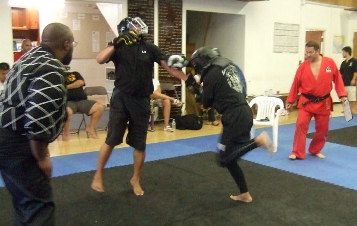 Knife Sparring action